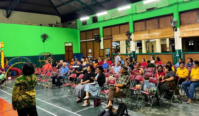 Dari Evaluasi Menuju Pembaruan: Rama Wito Ajak Tim Pelayanan Nyawiji Membangun Gereja